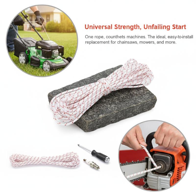 Gardening Tools Lawn Mower - 10M Nylon Pull Cord Recoil Starter
