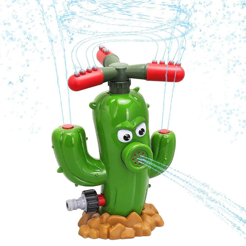 Gardening Tools For Kids - Water Spray Toy Cactus Sprinkler Outdoor