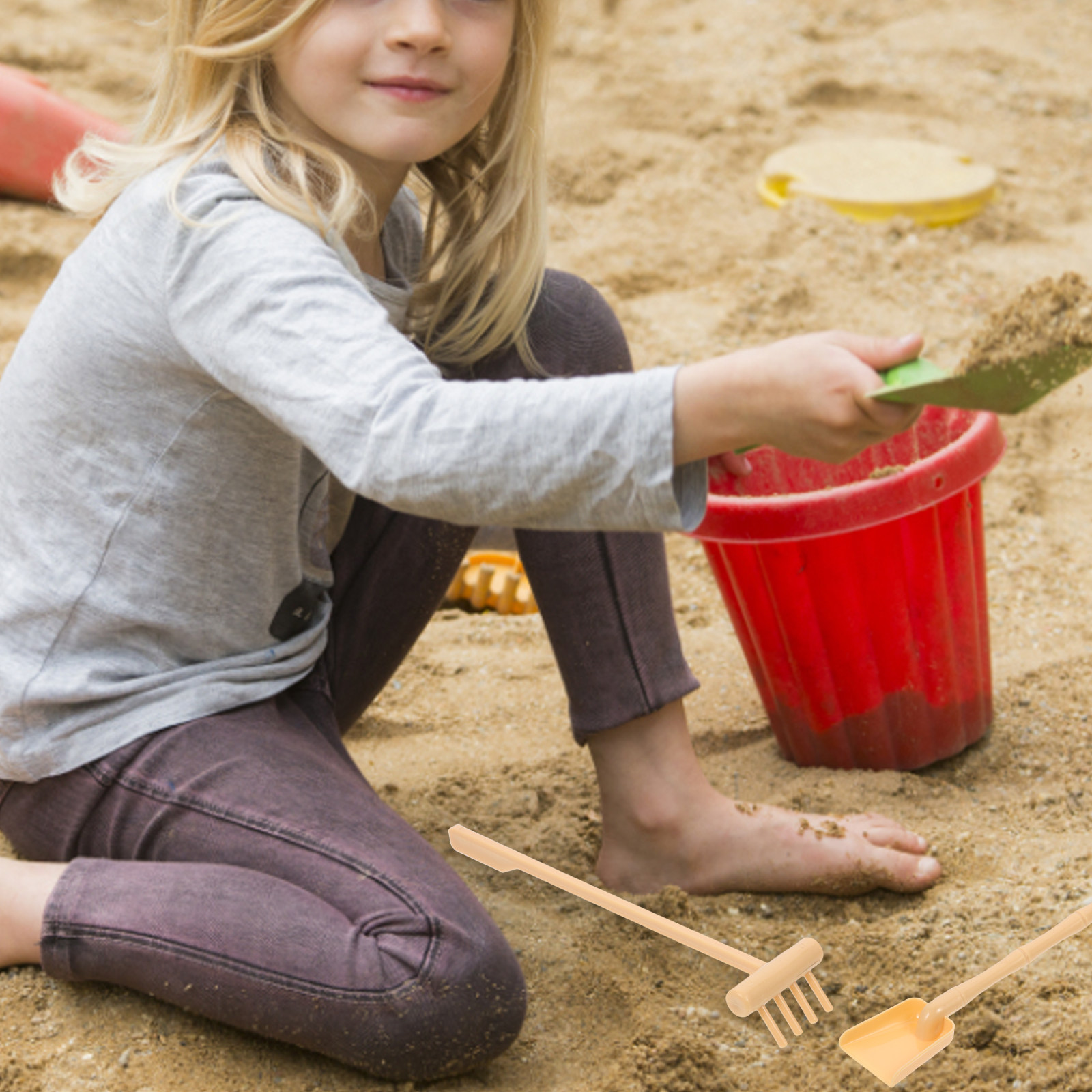 Gardening Tools Drawing - 6Pcs Zen Sand Garden Tools Sand