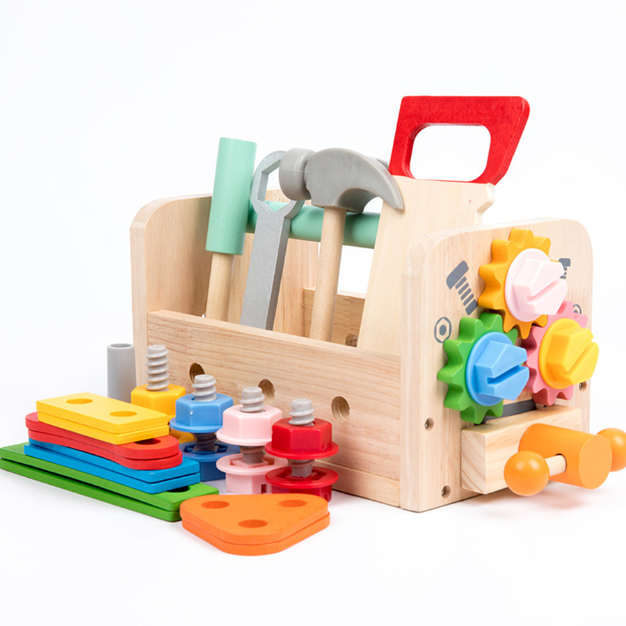 Gardening Tools For Kids - Kids Tool Bench Wooden Set Toys