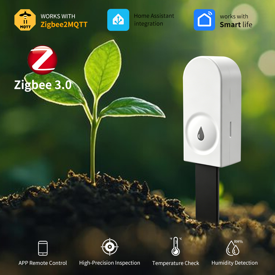 Moisture Meter Plant - Smart Zigbee 3.0 Soil Tester Humidity