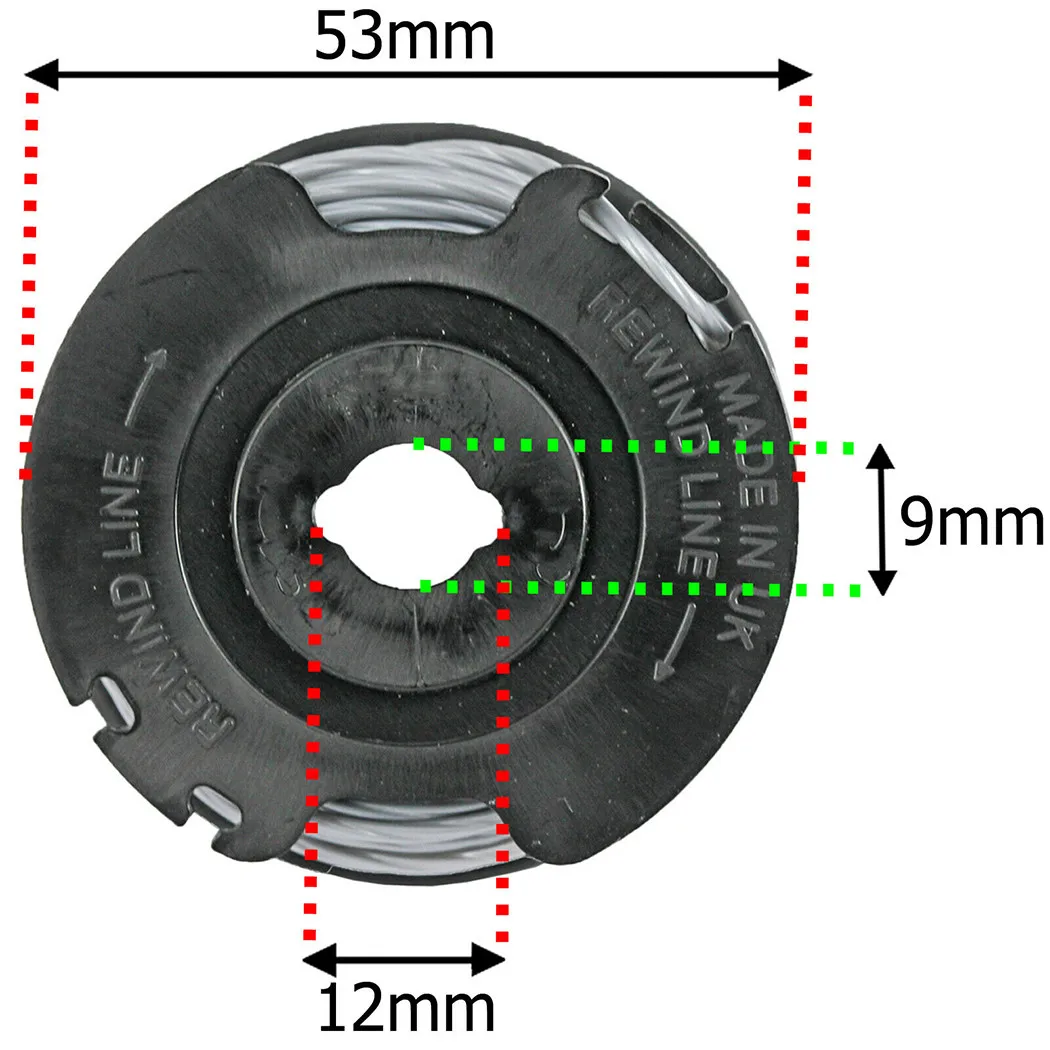Spool Line and Snap-On Cap for - огляд і ціна Gardening Tools Online