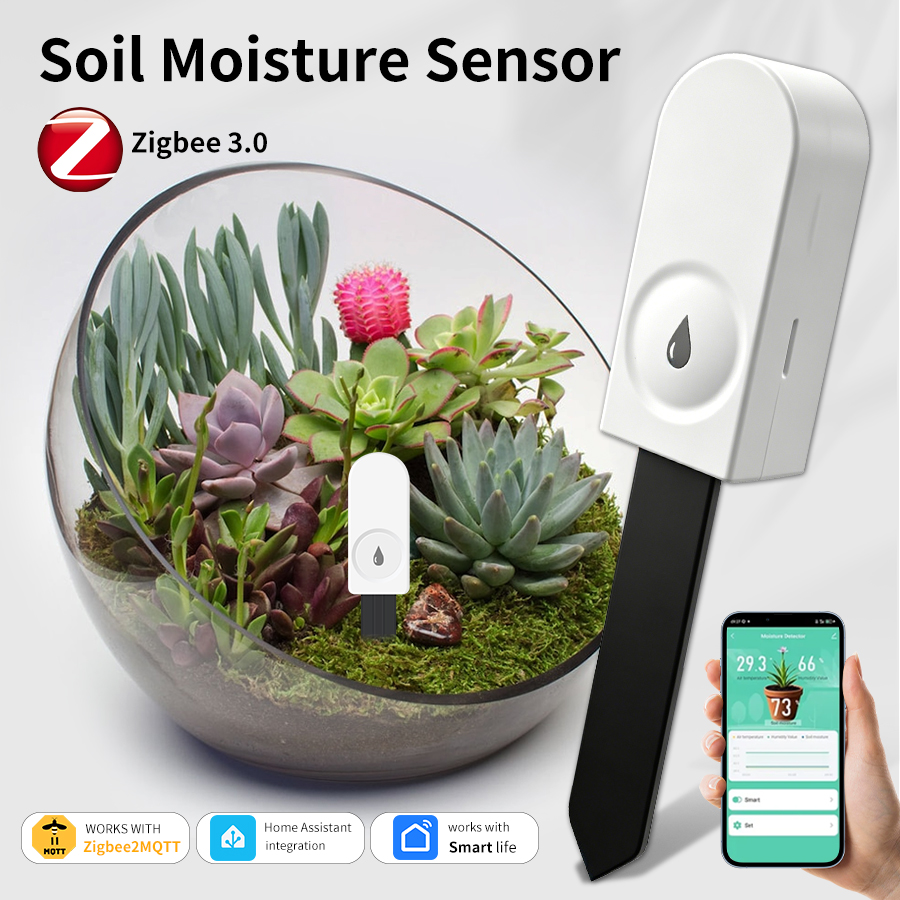 Smart ZigBee Soil Moisture Sen - огляд і ціна Moisture Meter Plant