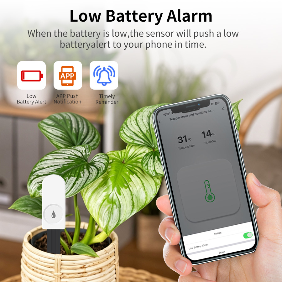 Smart ZigBee Soil Moisture Sen - огляд і ціна Moisture Meter Plant