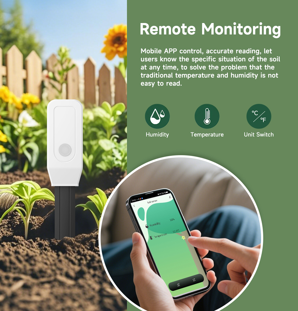 Smart Soil Tester Sensor, Zigb - огляд і ціна Moisture Meter Plant