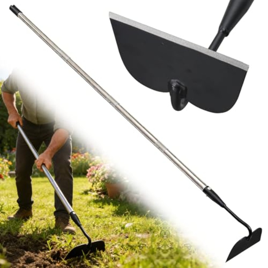 Garden Hoe for Weeding, Heavy  - огляд і ціна Gardening Tools Drawing
