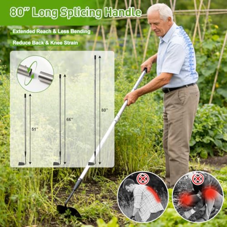 Garden Hoe for Weeding, Heavy  - огляд і ціна Gardening Tools Drawing