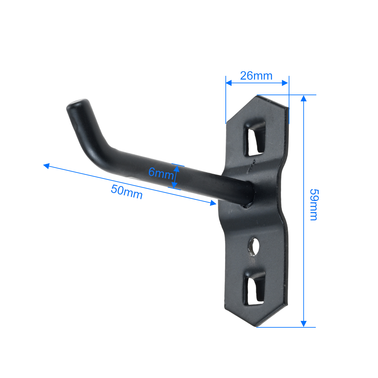 10Pcs/set 50mm Black Hole Boar - огляд і ціна Gardening Tools Rack