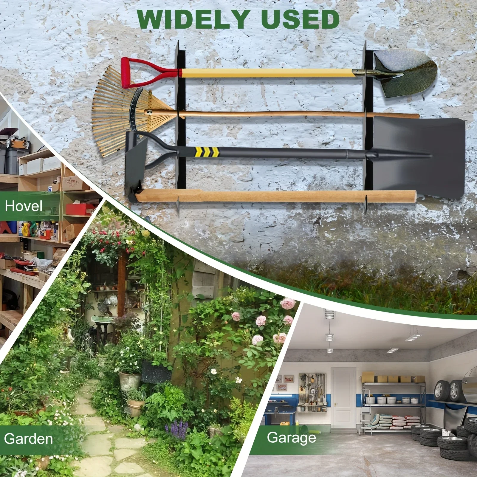 Heavy Duty Metal Garden Tool H - огляд і ціна Gardening Tools Rack