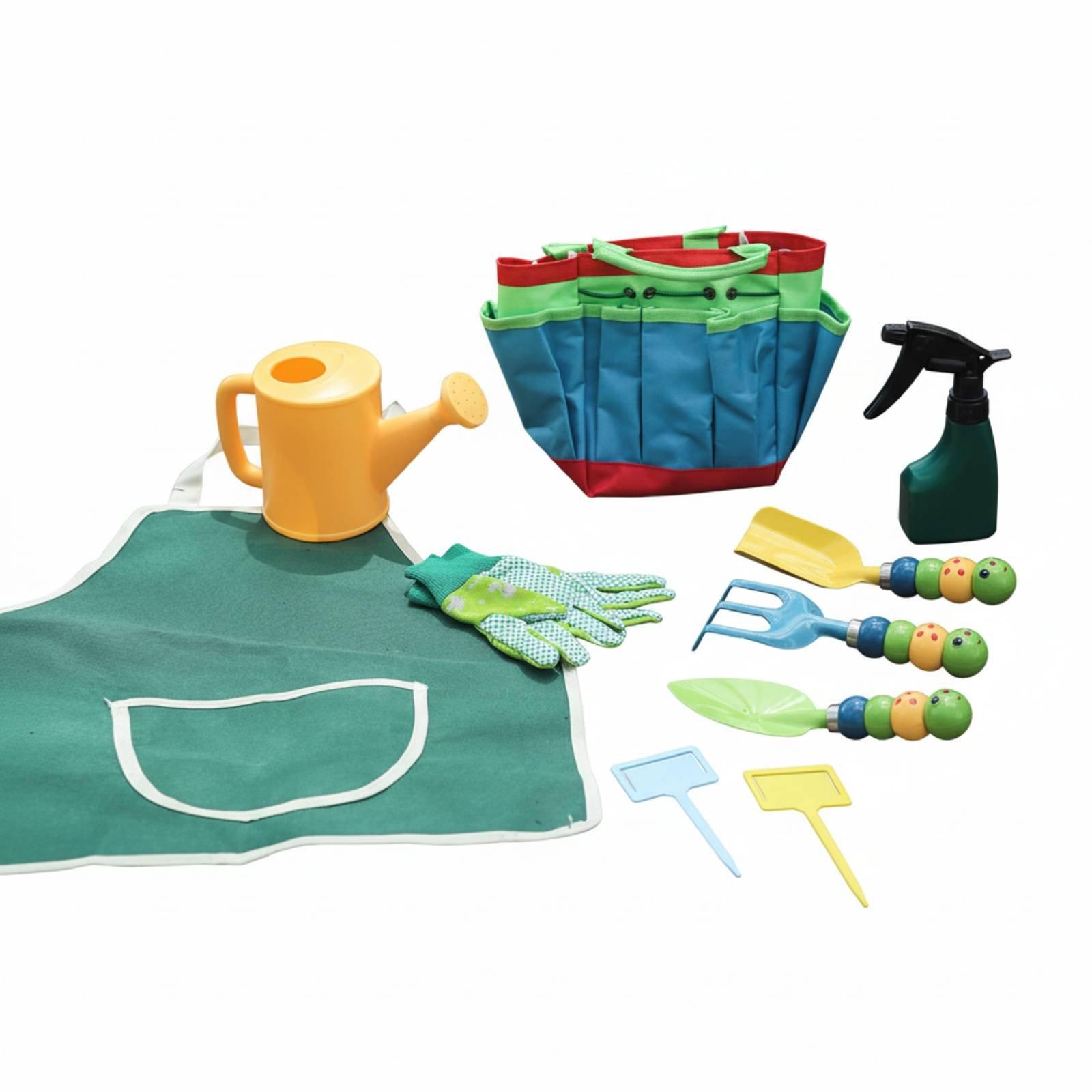 10 Pieces Kids Gardening Tool  - огляд і ціна Gardening Tools For Young Children