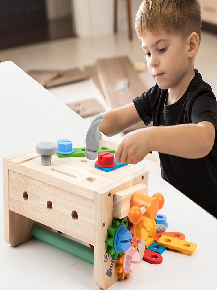 Kids Tool Bench Wooden Set Toy - огляд і ціна Gardening Tools For Kids