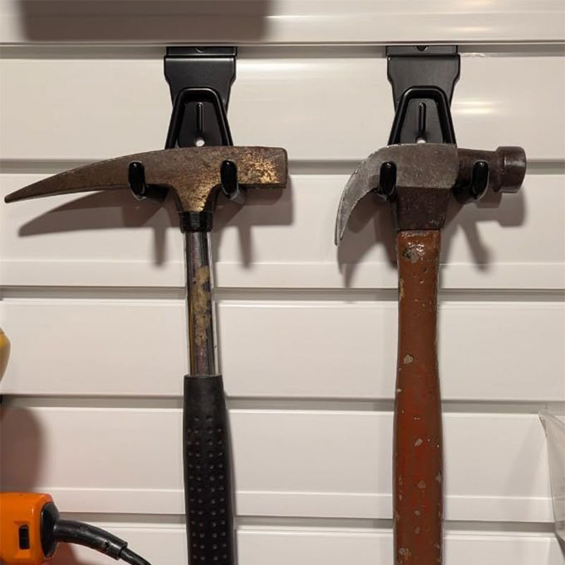 Wall Mounted Grooved Plate Hea - огляд і ціна Gardening Tools Rack