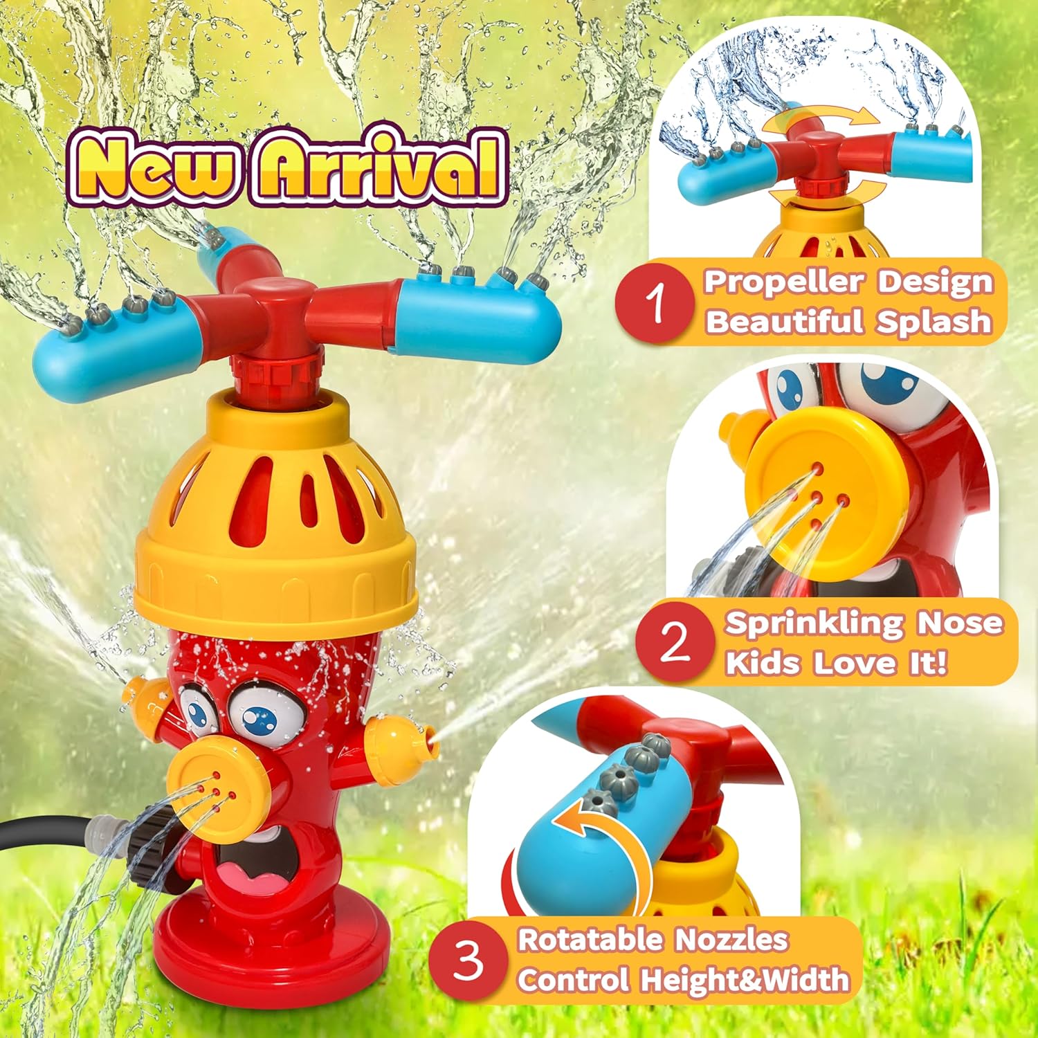 Hydrant Sprinkle Water Spray T - огляд і ціна Gardening Tools For Kids