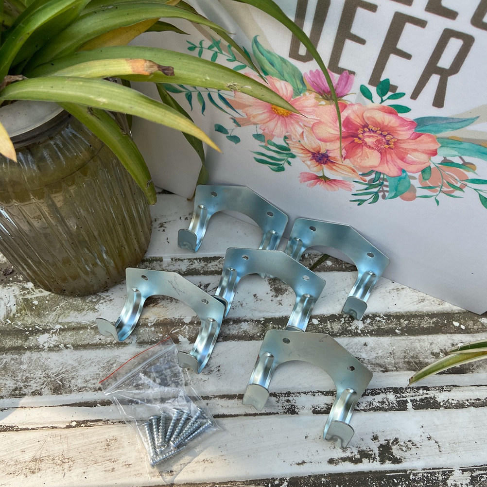 10Pcs Flower Garden Tool Hooks - огляд і ціна Gardening Tools Rack