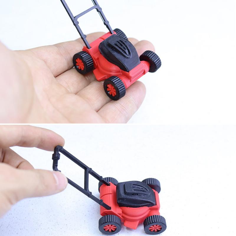 *1Pc 1:12 1:18 Dollhouse Lawn  - огляд і ціна Gardening Tools Lawn Mower