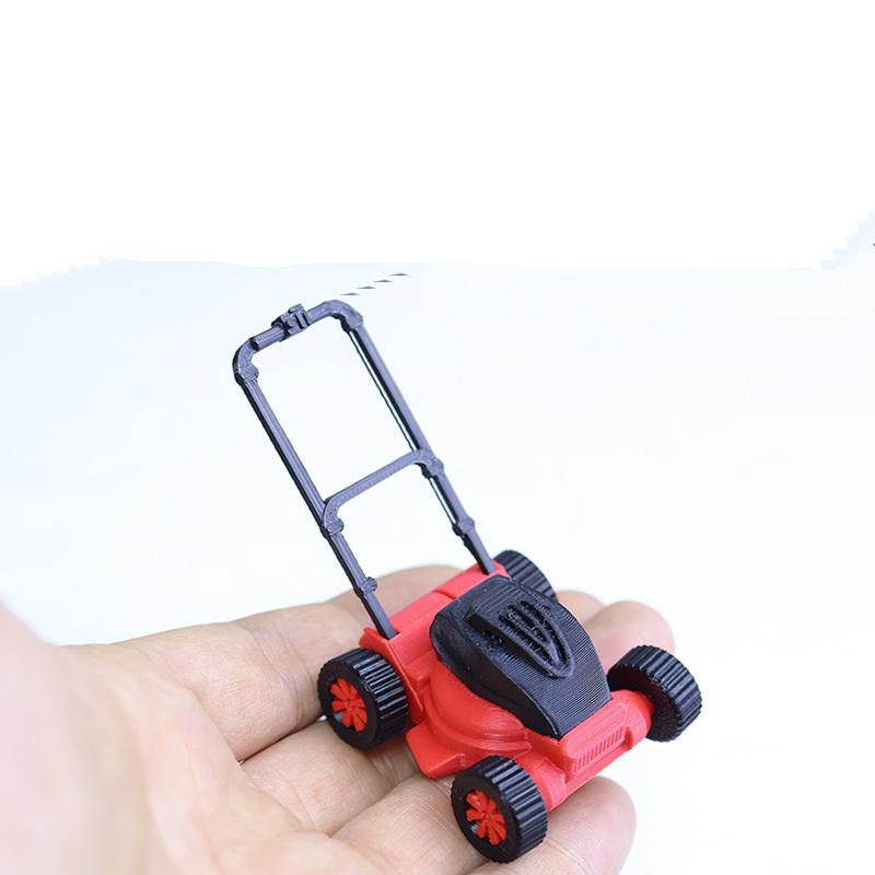 *1Pc 1:12 1:18 Dollhouse Lawn  - огляд і ціна Gardening Tools Lawn Mower