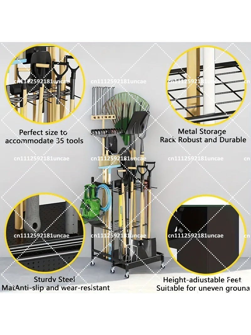 Garden Tool Organizer, Stable  - огляд і ціна Gardening Tools Rack