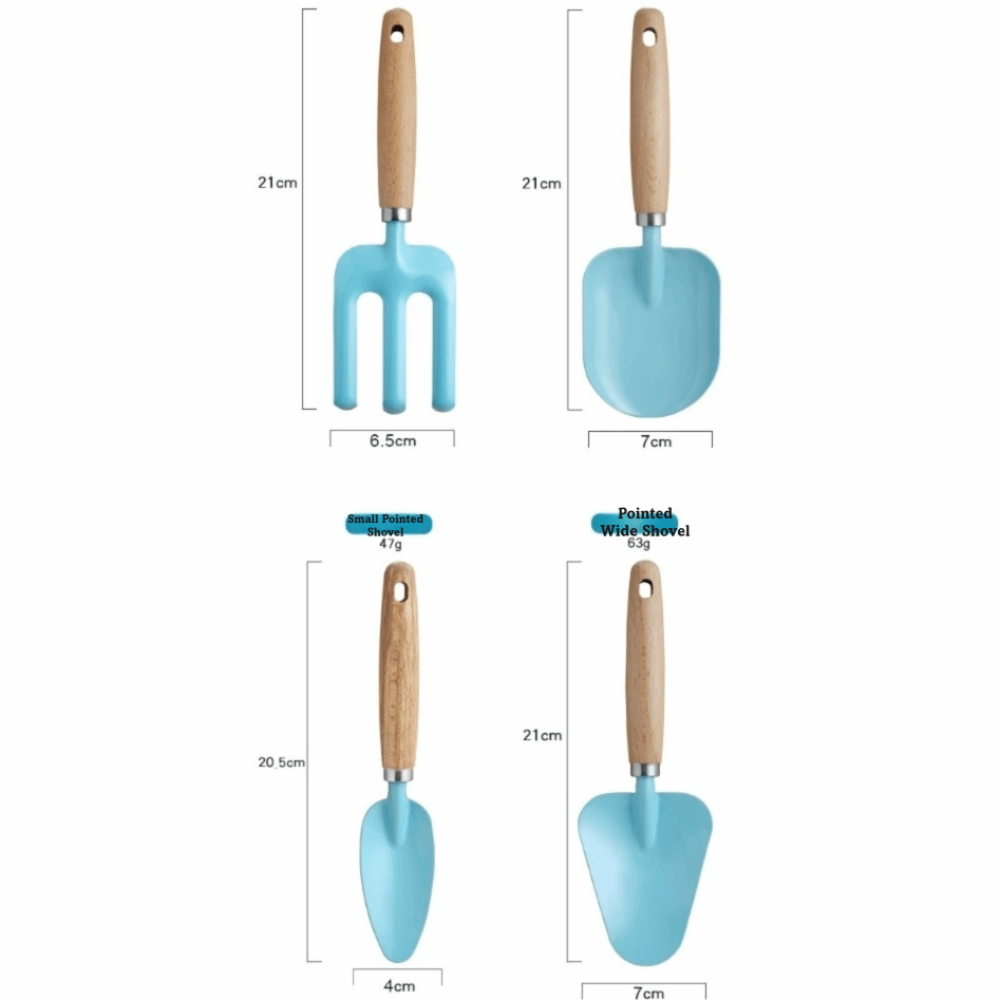 Colorful Kids Garden Tool Set  - огляд і ціна Gardening Tools For Kids
