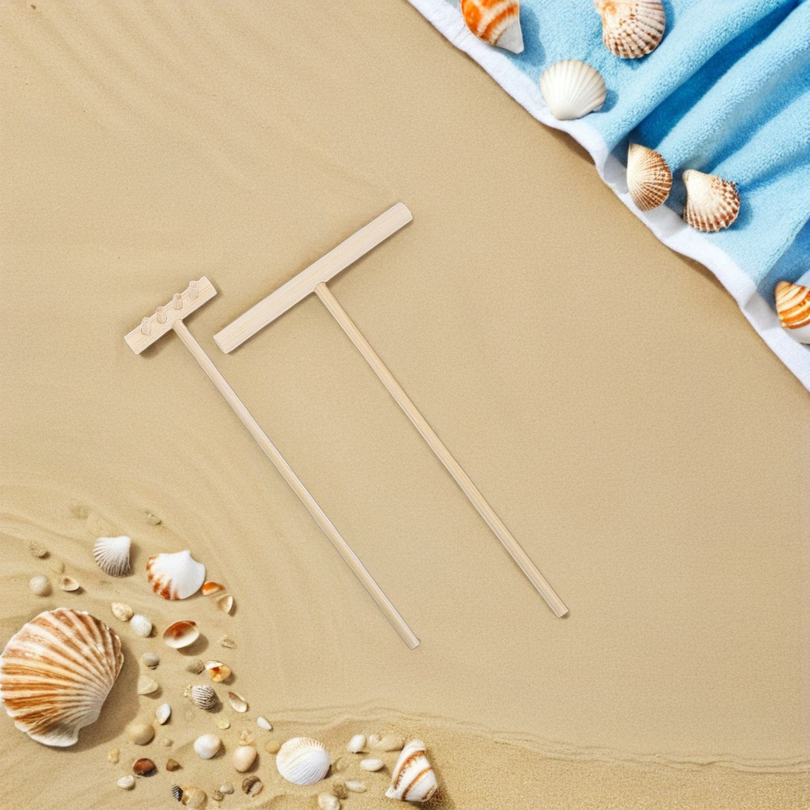 5Pcs Mini Bamboo Zen Garden Ra - огляд і ціна Gardening Tools Drawing